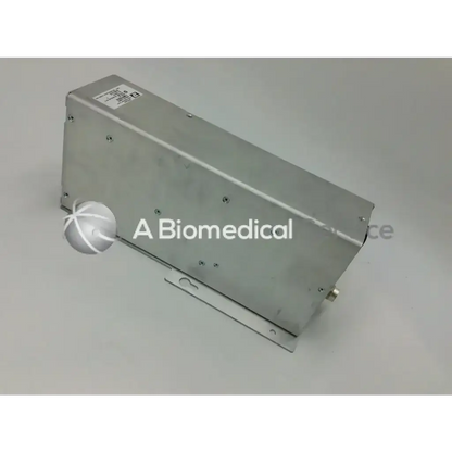 Silver metallic asp sterrad nx power supply rectangular medical device with label and mounting bracket model 40-52154-001 rev g