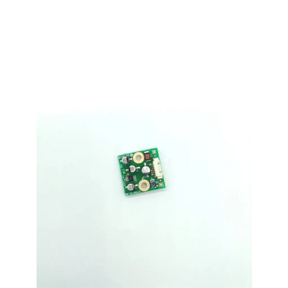 Green rectangular barco k750146.00 monitor board with silver and black components for biomedical service and replacement parts