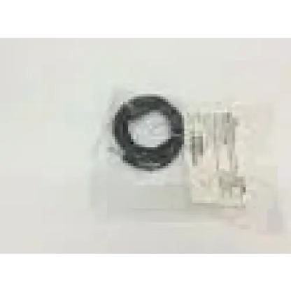 Black coiled bard 153623m dual connector cable in clear plastic packaging with 1/4 inch plug 12 feet long