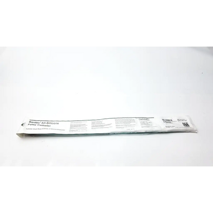 Bardex all-silicone foley catheter 165816 in sterile packaging showing a clear all-silicone foley catheter product