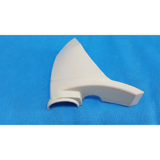 White plastic base arm joint cover housing right side for topcon trc-nw8 retinal camera side mirror