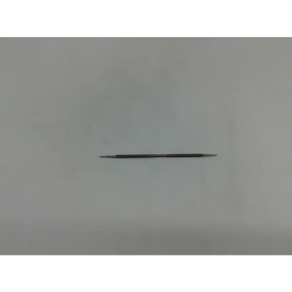 A sleek metallic surgical instrument ac4-129 with a pointed tip and smooth cylindrical shaft by bausch & lomb