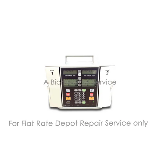 White becton dickinson infusion pump with dual compartments and digital display for baxter 6301 infusion pump repair service
