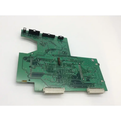 Green bayer circuit board 99400833 with black connectors and silver solder points featuring bbcf6-10 components