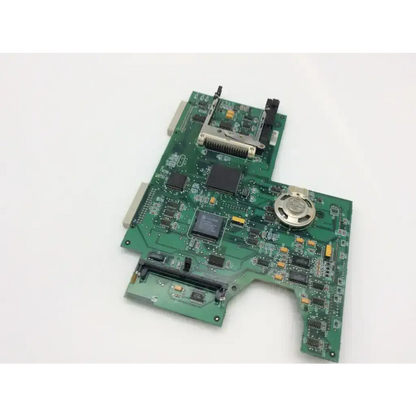 Bayer circuit board 99400833 green circuit board with black integrated circuits and silver connectors for electronics