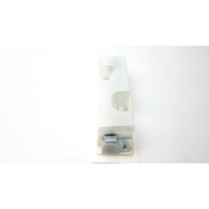 White plastic door hinge with metal components for bayer disposable mri kit with check valve sqk 65vs
