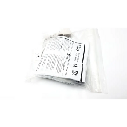 A white plastic bag containing a simple patient watch sensor 1303 for bci sp02 sensor infant 3-15kg use