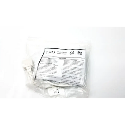 Single patient bci sp02 sensor infant 3-15kg in clear plastic packaging with printed labeling visible