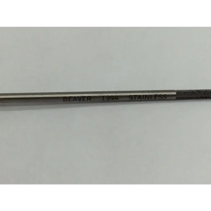 Beaver 1394 stainless steel knife handle ad5-302 with textured grip handle for secure cutting control