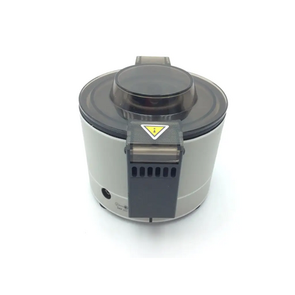 Gray and black countertop blender with transparent lid and sleek modern design from beckman coulter statspin express 2