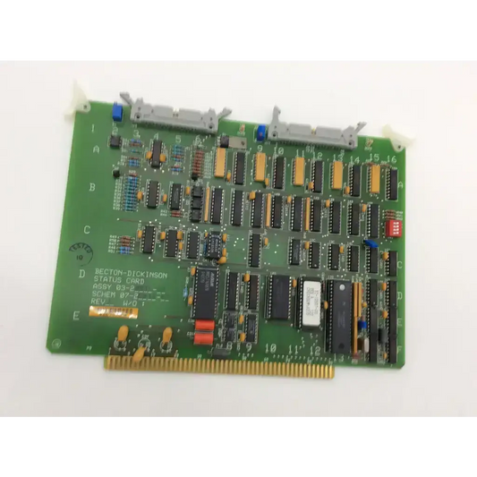 Becton Dickinson 03-20095-04 Status Card Fac Scan