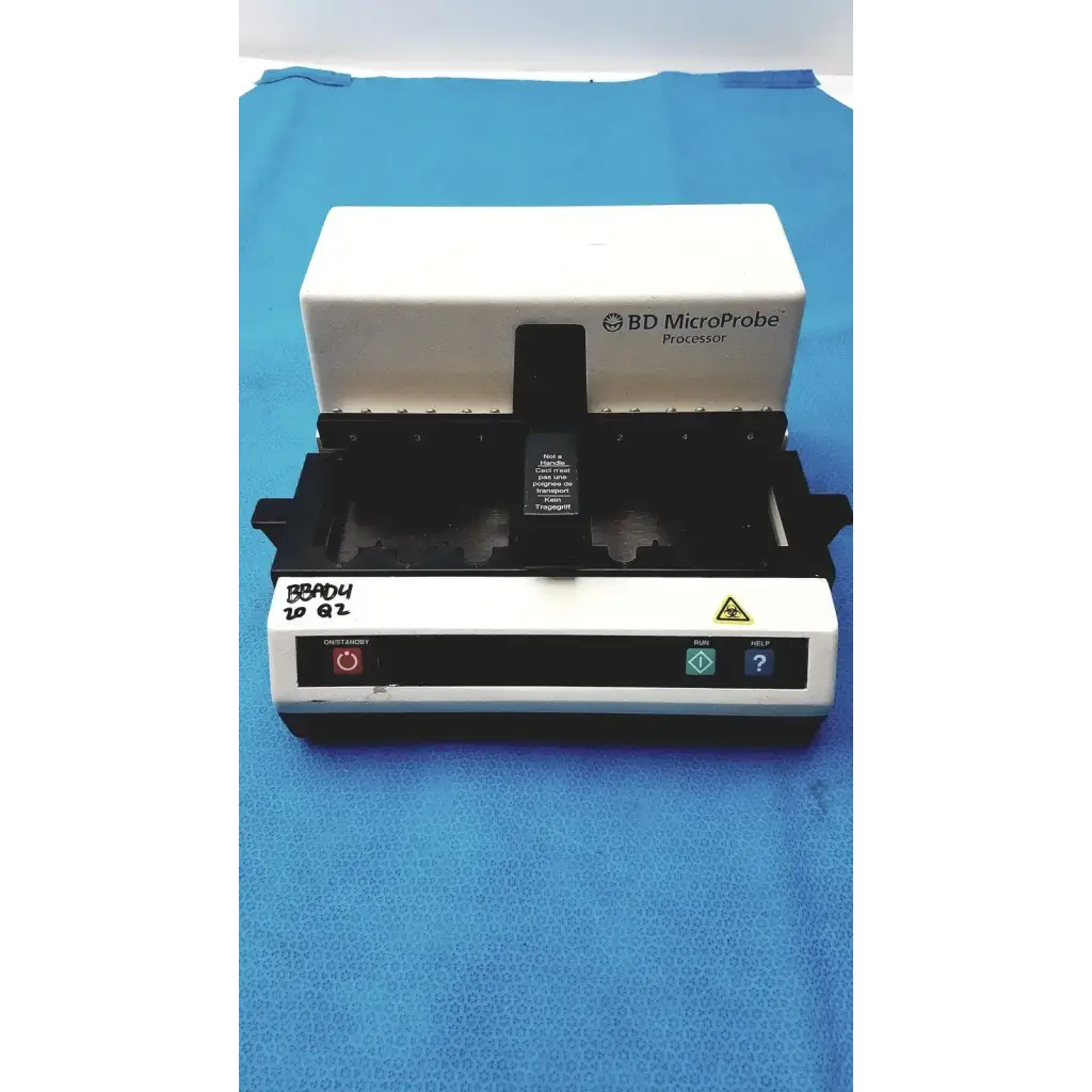 Reuse Medical Becton Dickinson Microprobe 250100 Processor w/ Jerome Power Supply Medical Cables & Cords, second-hand product photo 1