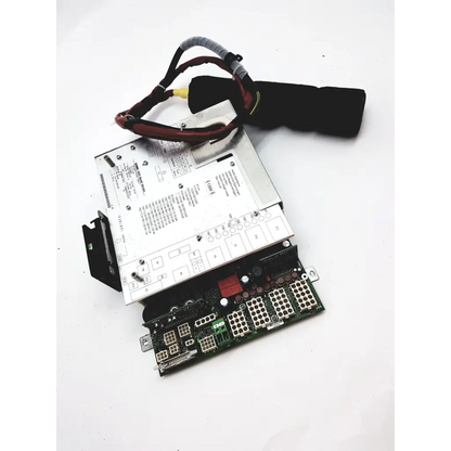 Silver benning 46393 bocholt power supply unit with black cable and red connector for spacelabs mpc860 cpu nibp assembly board