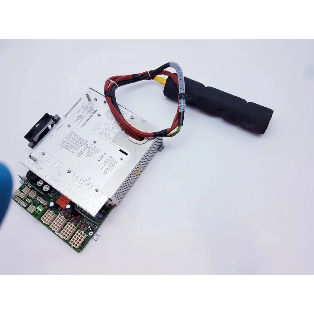 Silver benning 46393 bocholt power supply unit with red and black cables and black insulated connector for nibp assembly board
