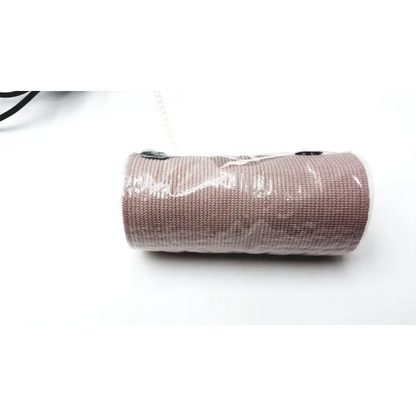 A roll of taupe textured elastic bandage wrapped in plastic for bioness l300 plus thigh cloth electrodes use