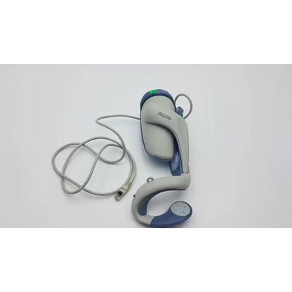 Gray and blue bioness ness h200 large hand rehabilitation muscle stimulator with curved ergonomic design and sisn branding