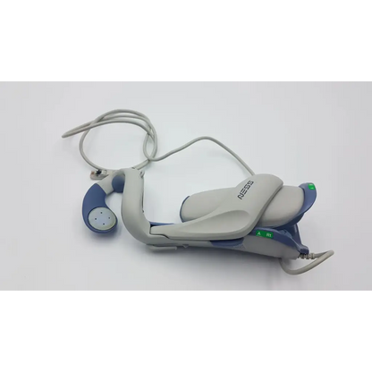 Gray and blue bioness ness h200 large ergonomic hand rehabilitation muscle stimulator system for right hand use