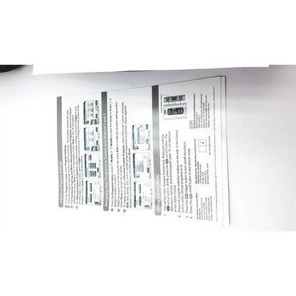 Instruction manual for bioness ness h200 wireless rehabilitation muscle stimulator system with step-by-step diagrams in black ink on white paper