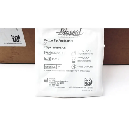 Bioseal Cotton Tip Applicators 9325/100 - Medical parts