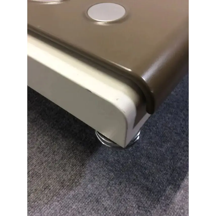 Beige and white two-tone biospace inbody 720 body composition analyzer with circular silver button on top for body composition analysis
