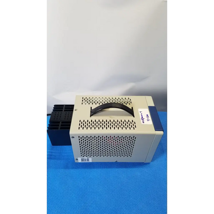 Beige and blue bk precision 1735a 30v digital dc power supply with black handle and ventilation grilles for industrial use