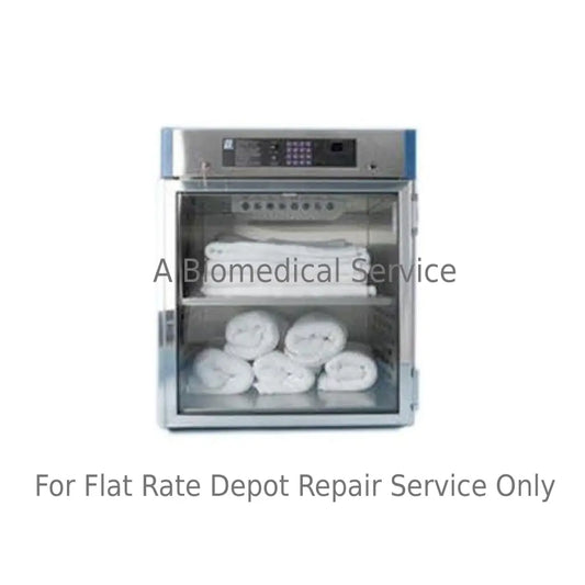 Silver stainless steel blickman 7922 medical sterilization oven with glass door and digital panel for repair service