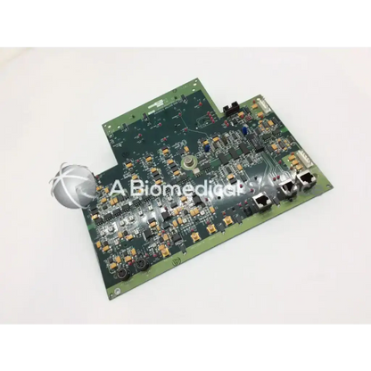 Green printed circuit board with silver spherical component for boston scientific galaxy ultrasound pca video buffer board
