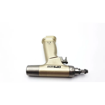 Gold-colored brasseler ops gen ii reciprocator pm-x14-700 air-powered impact wrench with matte finish and black accents