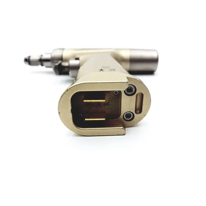 Gold-colored brasseler ops gen ii reciprocator pneumatic impact wrench with metallic finish and visible internal components