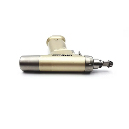 Gold-colored brasseler ops gen ii reciprocator air-powered impact wrench with metallic finish and black branding