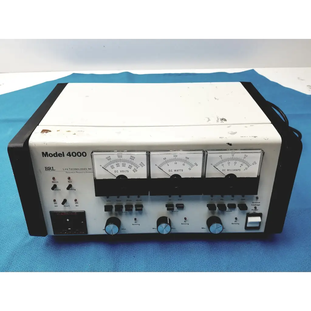BRL Life Technologies Model 4000 Electrophoresis Power Supply - Electrophoresis Power Supply