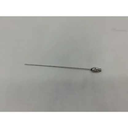 Silver byron col-i16b coleman infiltration style cannula with threaded metallic tip for style cannula liuposuction