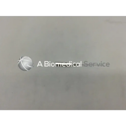 A sleek silver globe logo with intersecting lines beside the text a biomedical service in infiltration cannula style