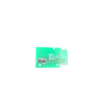 Green rectangular circuit board with metallic connectors for canon bh8-2291-2 and bbcb2-14 models