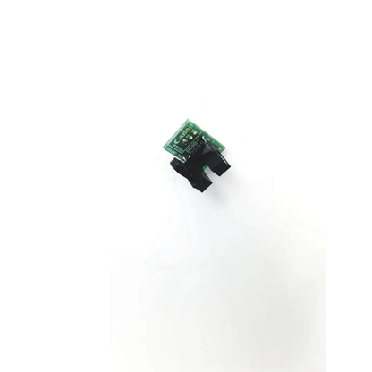 Black plastic connector attached to green circuit board with printed markings on canon control board ps701 model bh8-2299