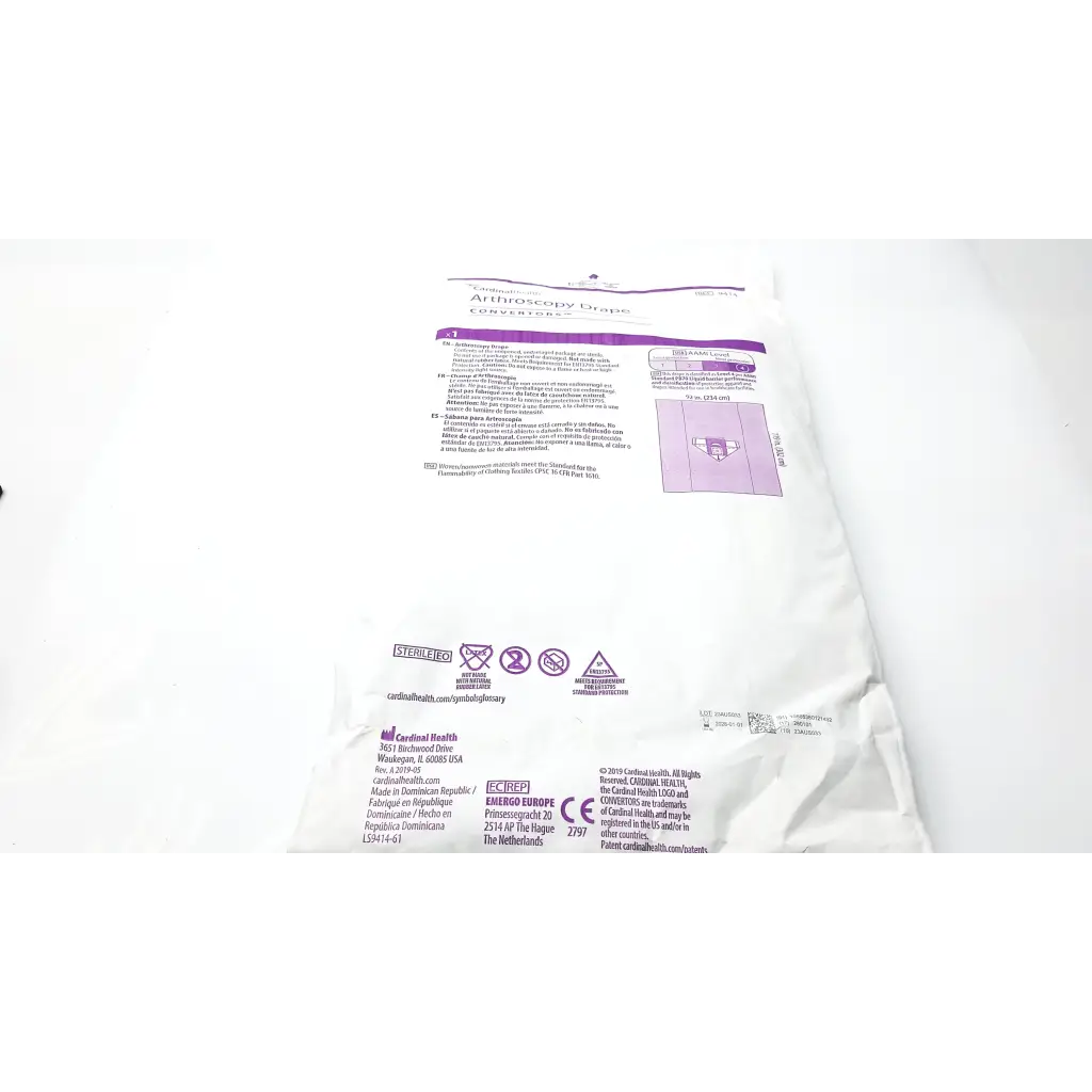 Load image into Gallery viewer, Cardinal Health Arthroscopy Drape Convertors 9414 - Medical
