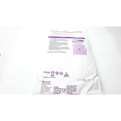 White paper packaging for cardinal health arthroscopy drape convertors 9414 medical device connector
