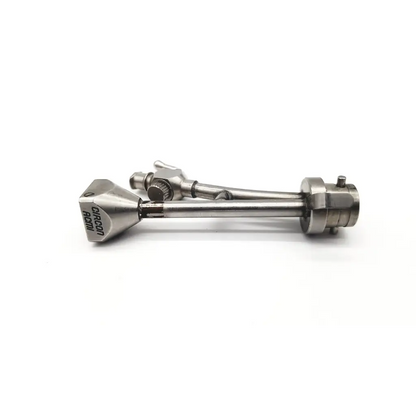 Stainless steel circon acmi m2-159 endoscopy sheath bridge with conical tip and threaded connections