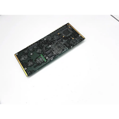 Black rectangular circuit board with gold-plated edges and components for cisco c7200-vsa 900 mbps vpn services adapter