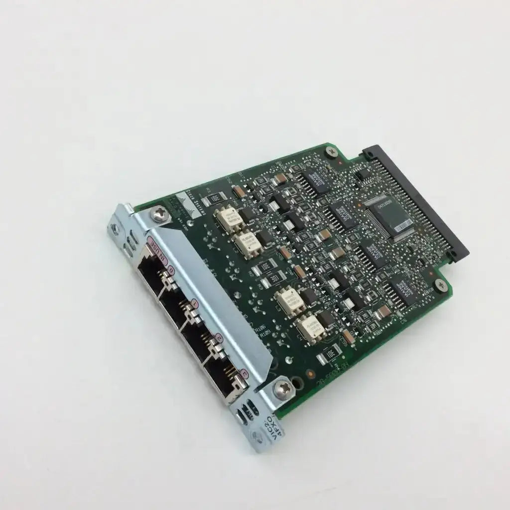 Cisco System 4-Port FXO Voice Fax Interface Card CNUIAXJAAB
