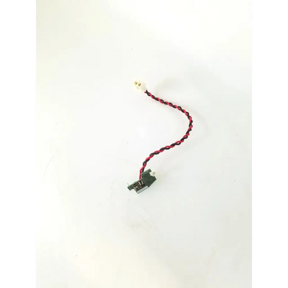 Compact black and red twisted wire connector with green circuit board in clb-0002 rev c board bbcb3-8c 22523sm