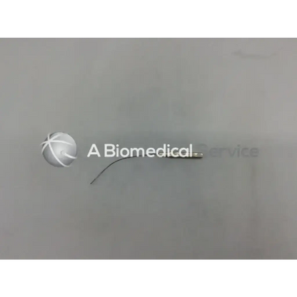 A sleek metallic Codman 25-8036 symmetry dilator garret with a slender curved shaft and fine tip measuring 1.0mm