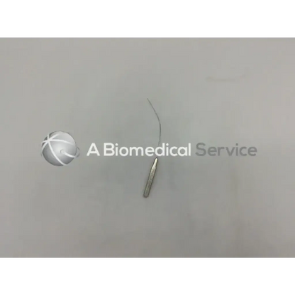 Silver metal symmetry dilator garret with curved tip and textured handle 1.0mm 5 1/2 inch 140mm surgical instrument