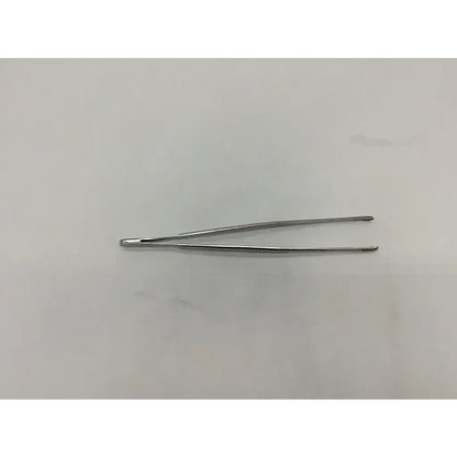 Codman 30-4221 russian tissue forceps with slender pointed tips silver metal precision tweezers with polished finish