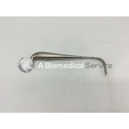 Silver codman 50-1065 laminectomy retractor total with curved handle and pointed tip for total knee set use
