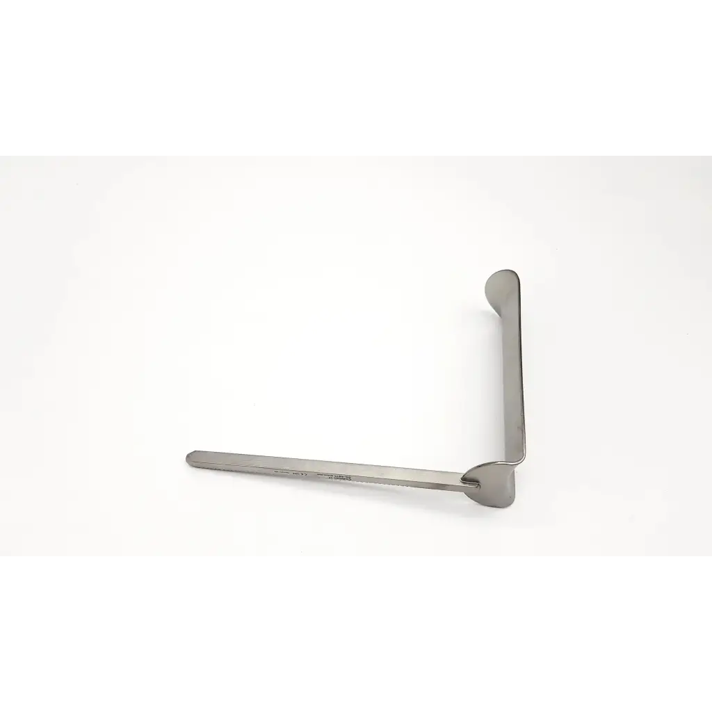 Stainless steel kelly retractor codman 50-4569 with polished finish and l-shaped design for surgical use
