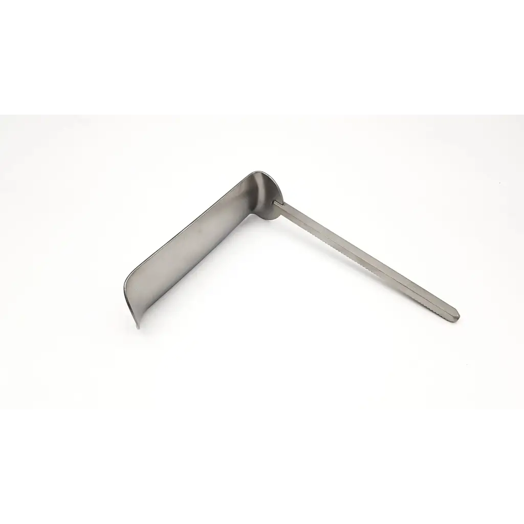 Stainless steel kelly retractor with curved angled blade and straight handle for surgical use codman 50-4569