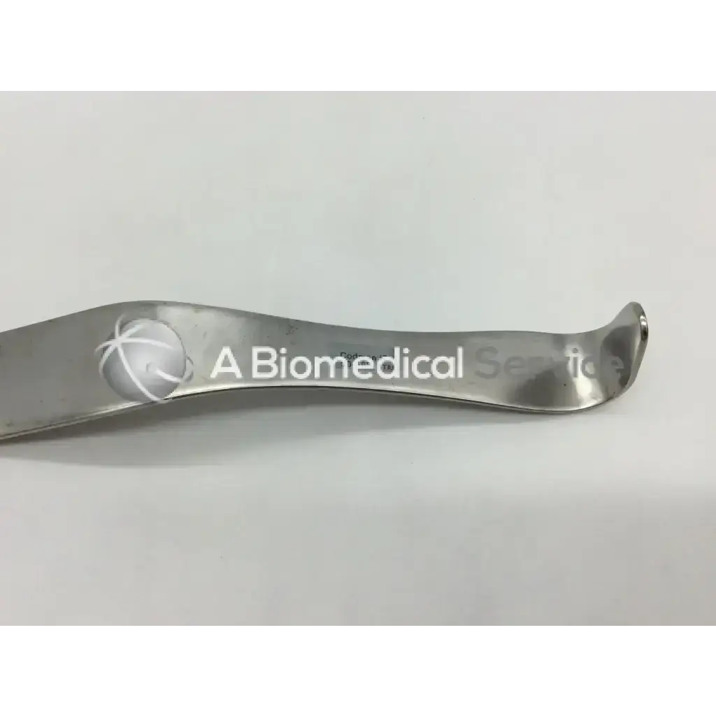 Codman 50-5631 deaver retractor in sleek silver metallic with curved design and engraved branding, surgical retractor ad5-104