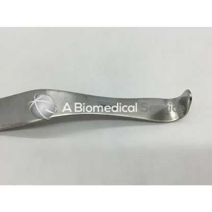 Codman 50-5631 deaver retractor in sleek silver metallic with curved design and engraved branding, surgical retractor ad5-104