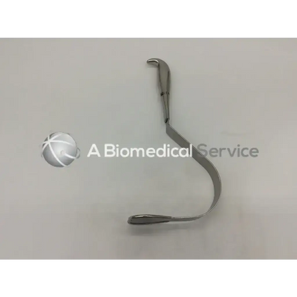 Codman 50-8102 harrington splanching retractor with a sleek curved stainless steel design and ergonomic handle